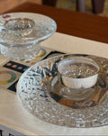Pair of Orrefors Candle Holders