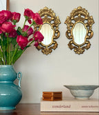 Pair of Italian Mid-Century Gilt Mirrors
