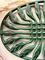 French Enamelled Cast Iron Trivet