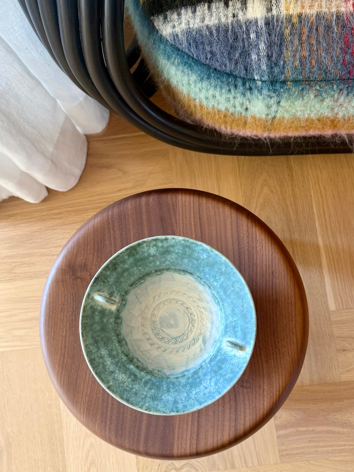 Ceramic Footed Bowl