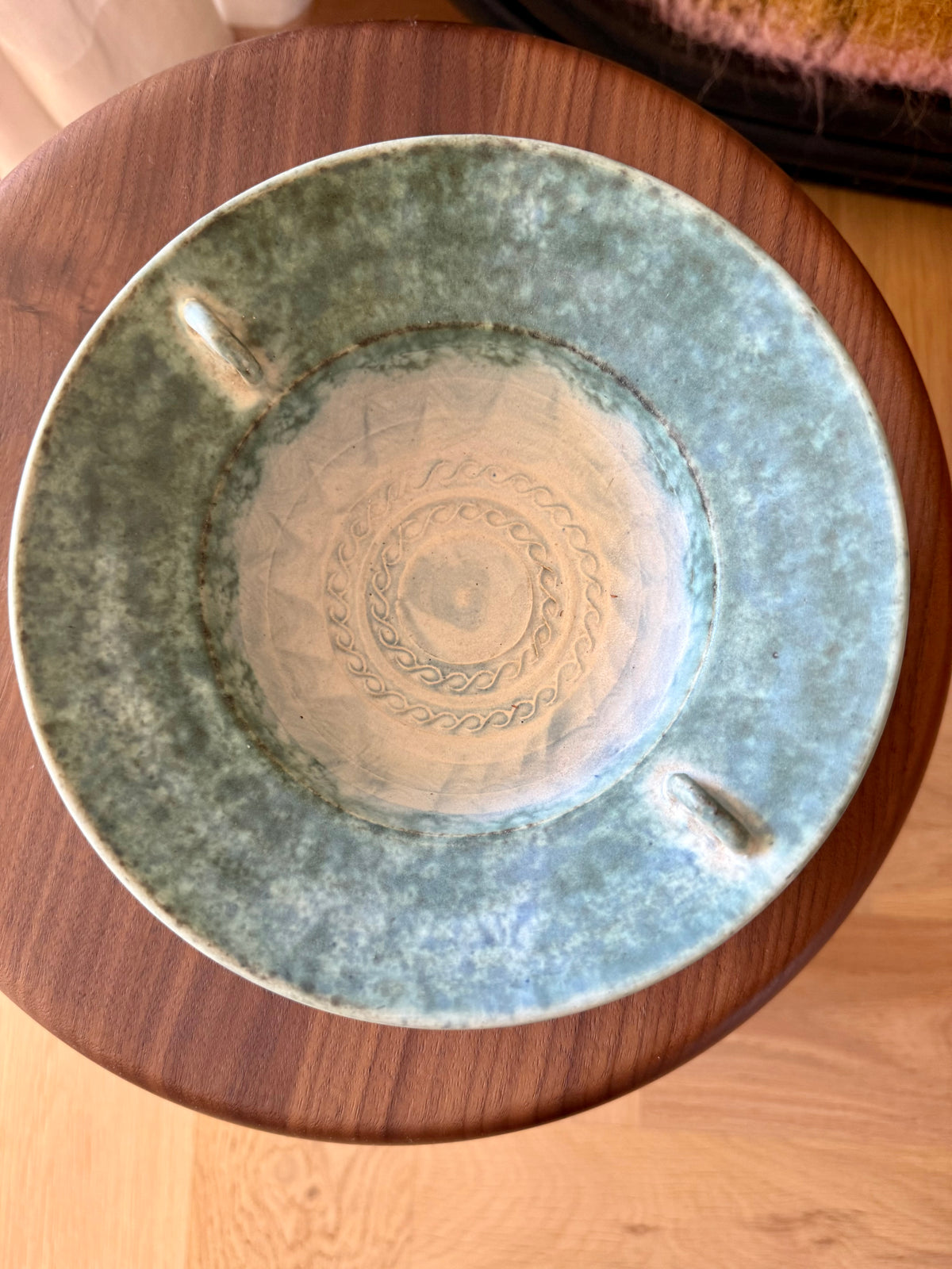 Ceramic Footed Bowl