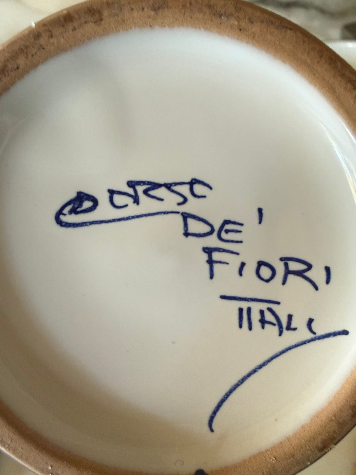 Corso De Fiori Italian Hand Painted Jug