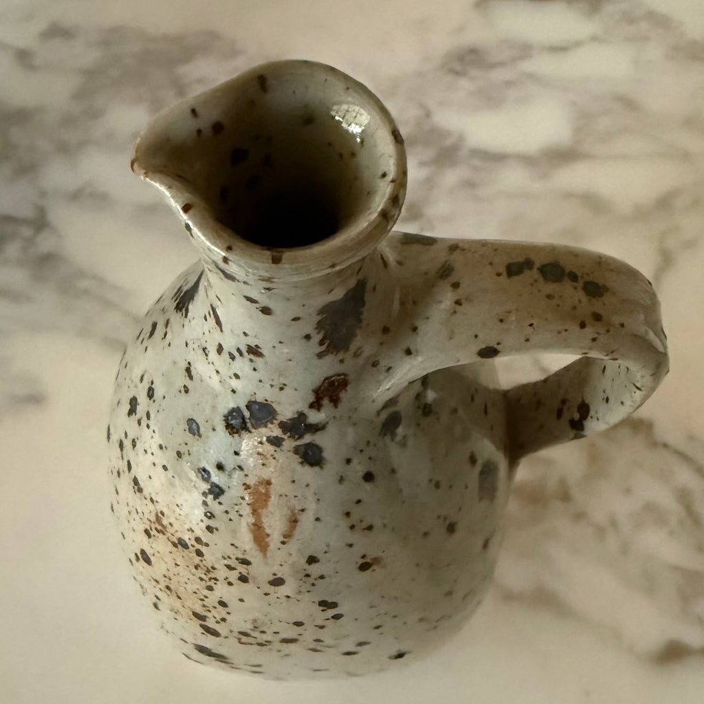 Speckled Stoneware Pitcher