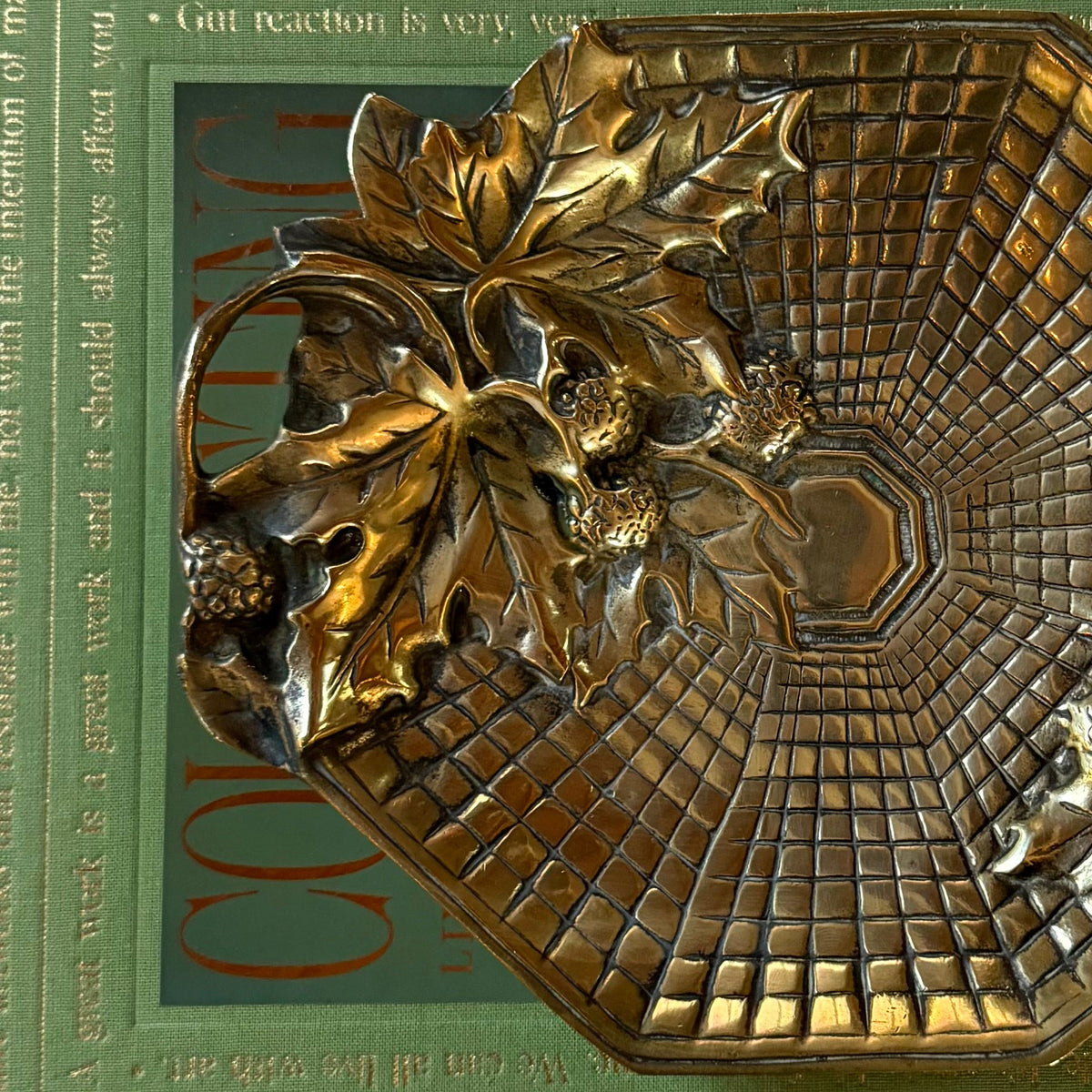 Solid Brass Decorative Dish