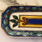 Vintage Hand Painted Ceramic Dish