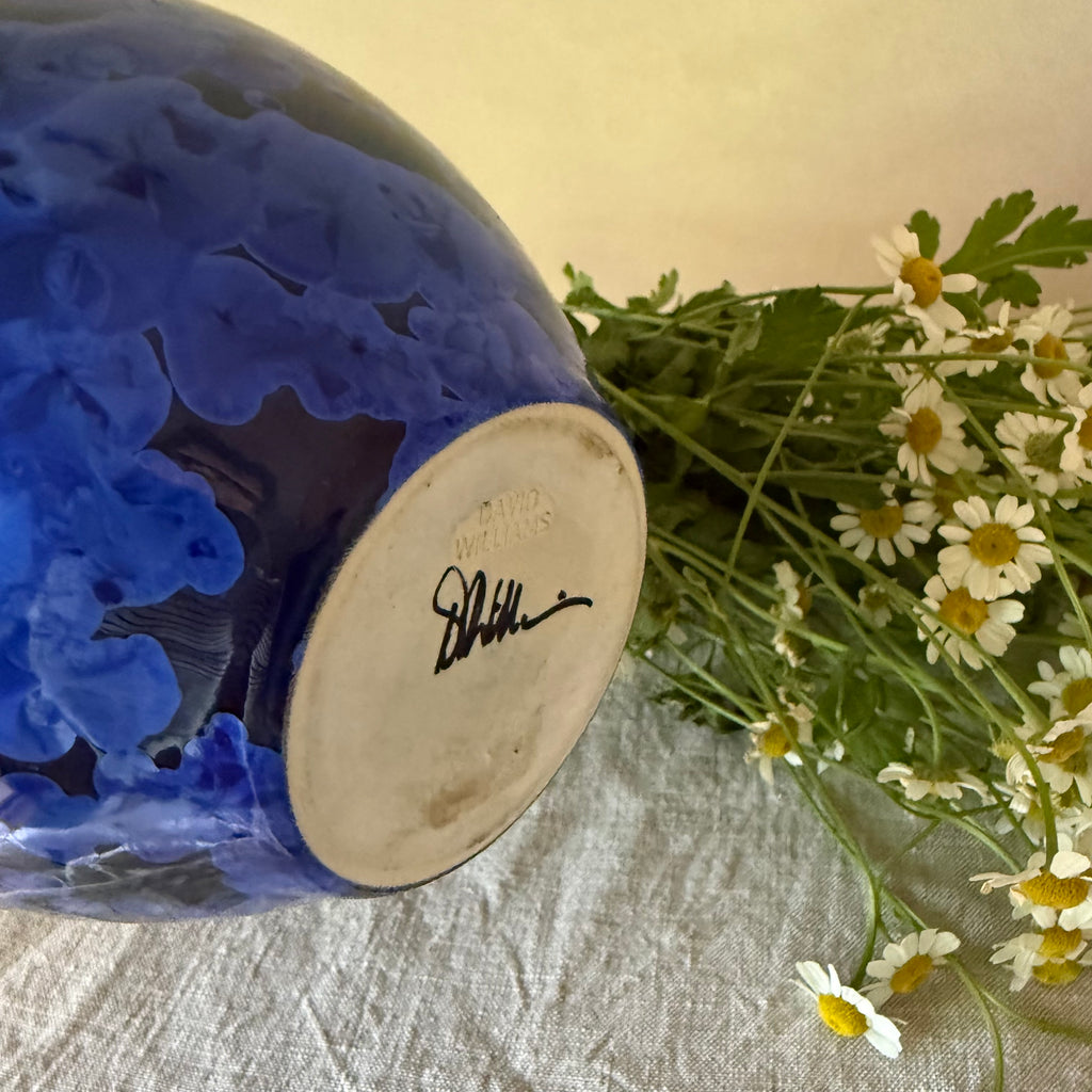 David Williams Cobalt Blue Vase