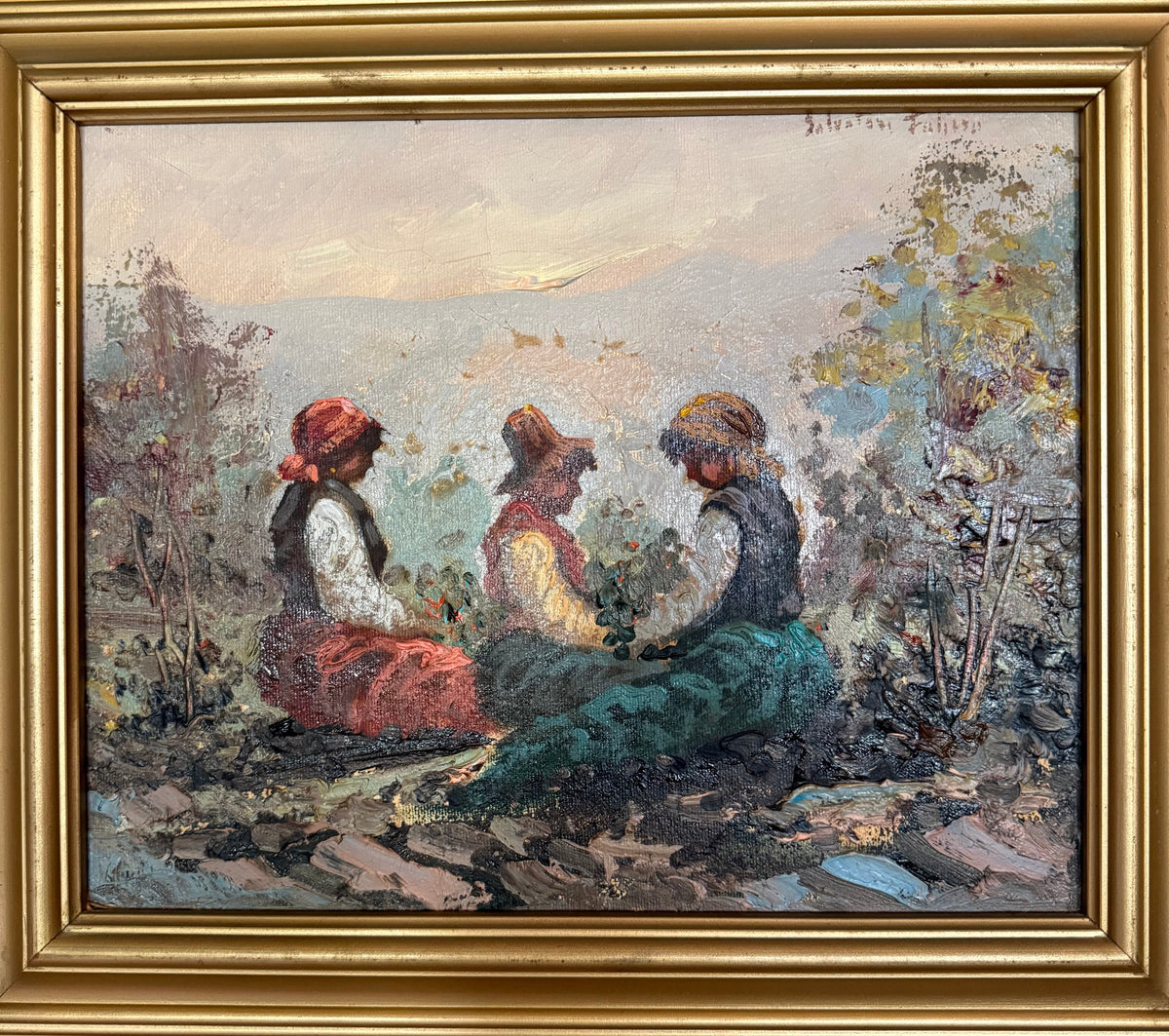 Vintage Italian Painting