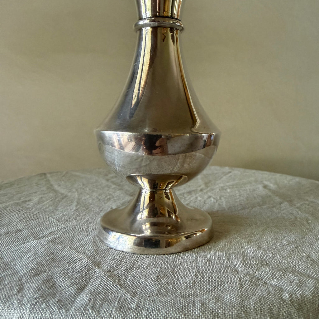 Silver Plated Vintage Vase