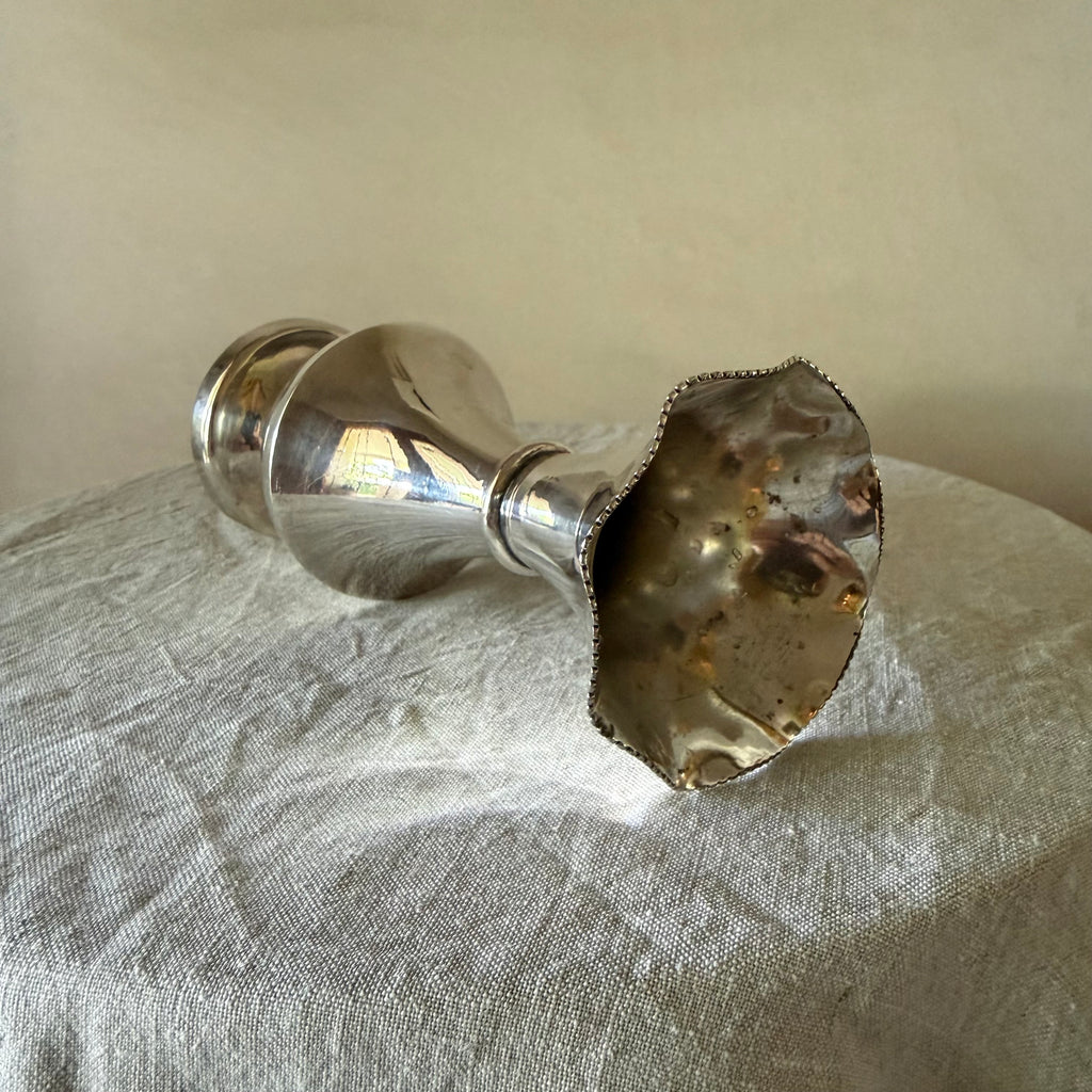 Silver Plated Vintage Vase