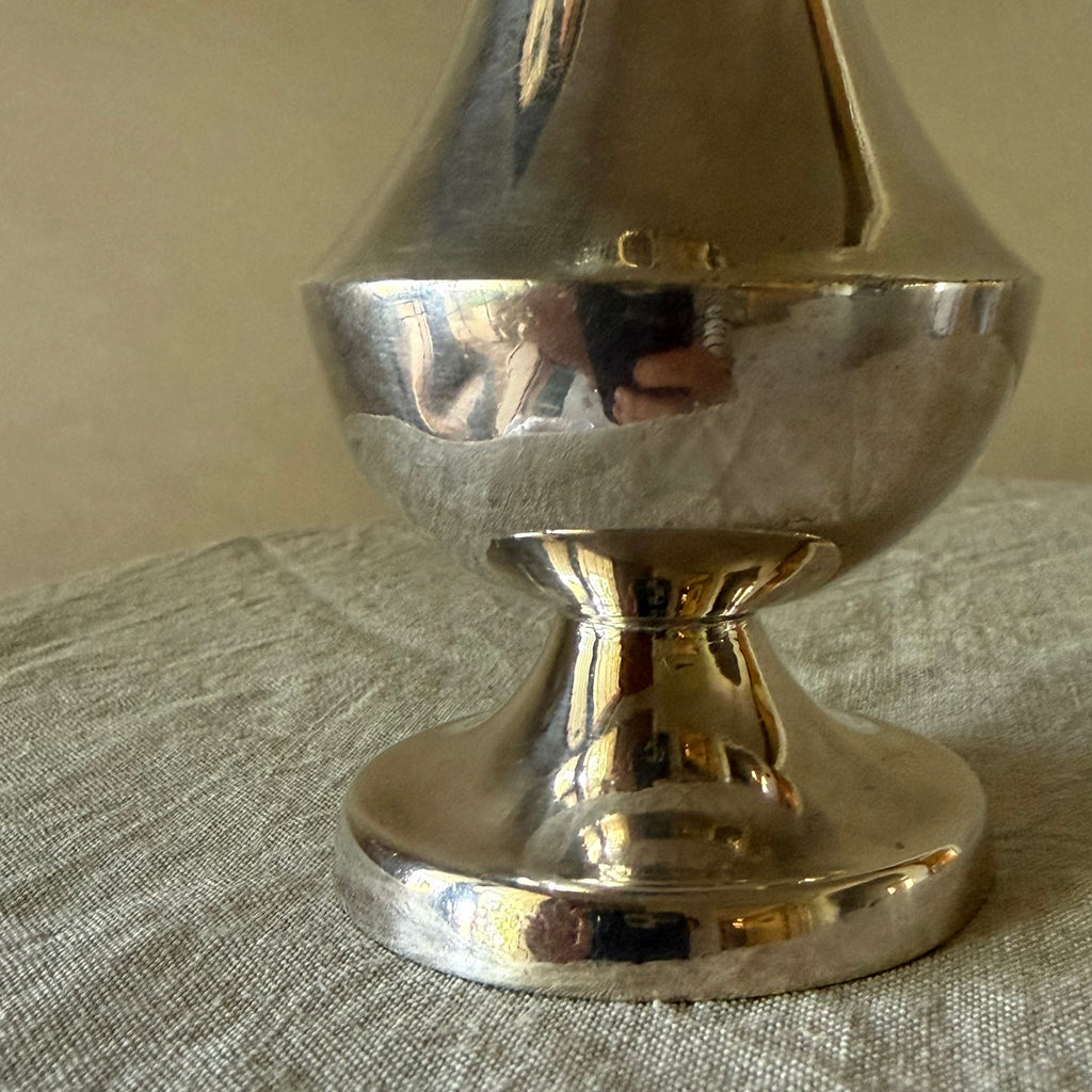 Silver Plated Vintage Vase