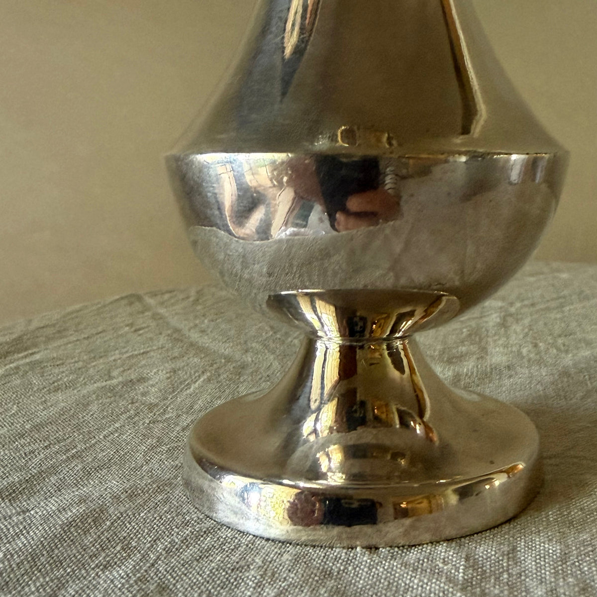 Silver Plated Vintage Vase